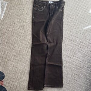 Motel Rocks Chocolate Boot Cut Jeans